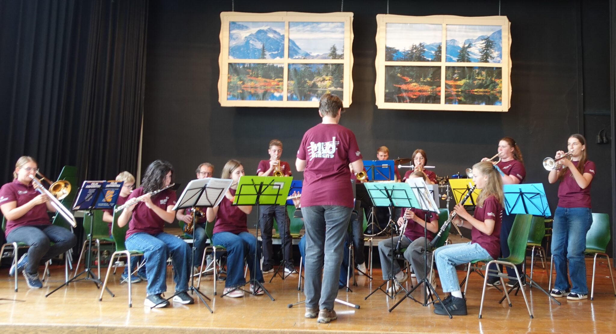 Jugendkapelle am Sonntagnachmittag